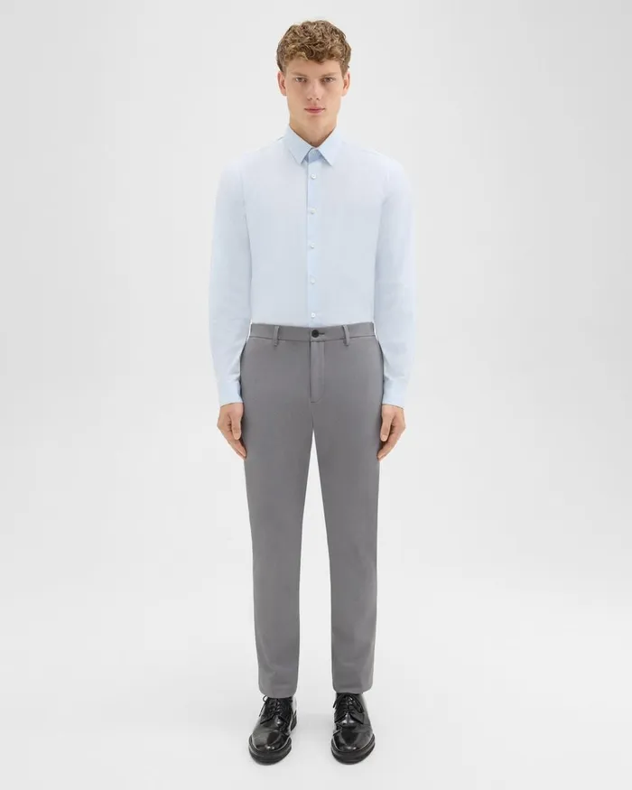 Men Theory Pants Zaine Pant In Precision Ponte Stone