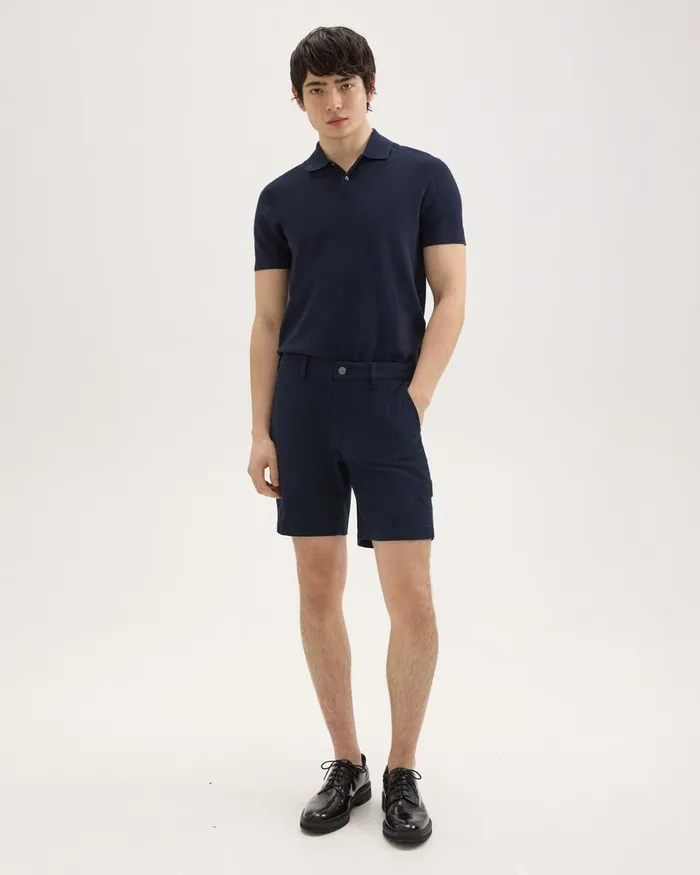 Men Theory Shorts Zaine 7quot Carpenter Short In Stretch Cotton Canvas Baltic Men Theory Shorts Zaine 7quot Carpenter Short In Stretch Cotton Canvas Baltic