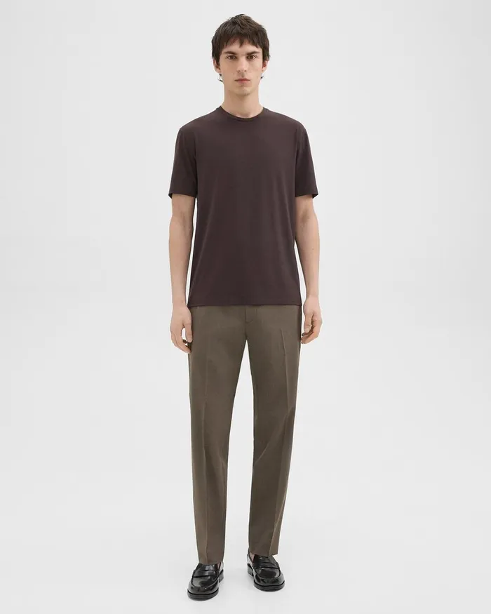 Men Theory TShirts Polos Dorian Tee In Active Knit Hickory
