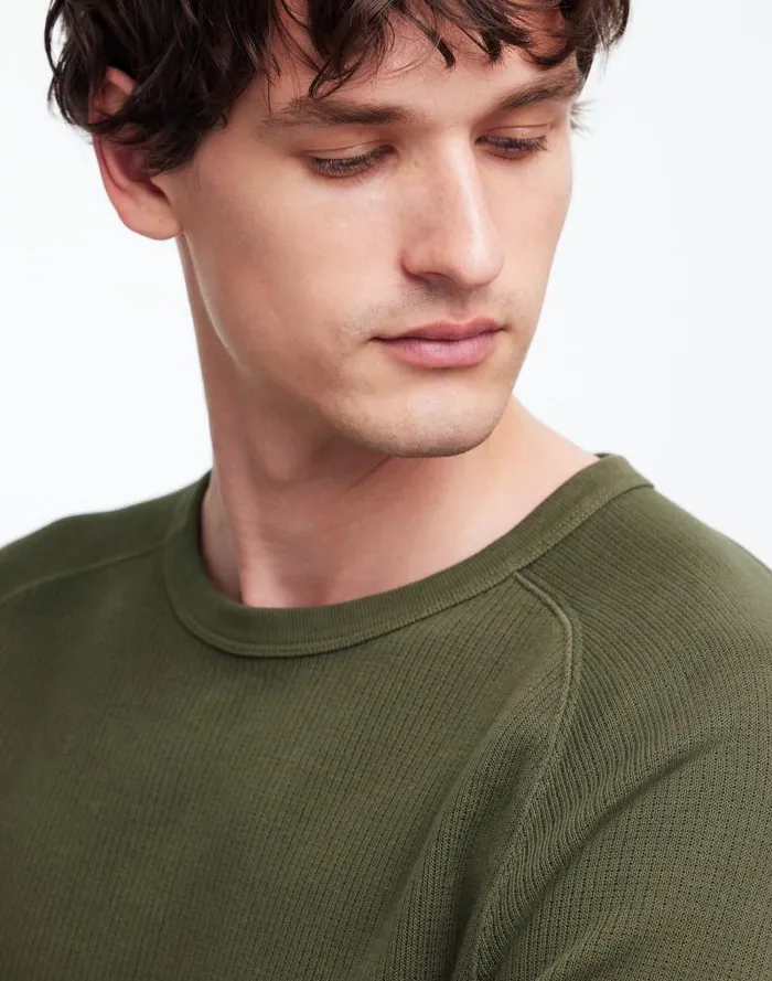 Men Thermal LongSleeve Tee Dried Olive Madewell Tees