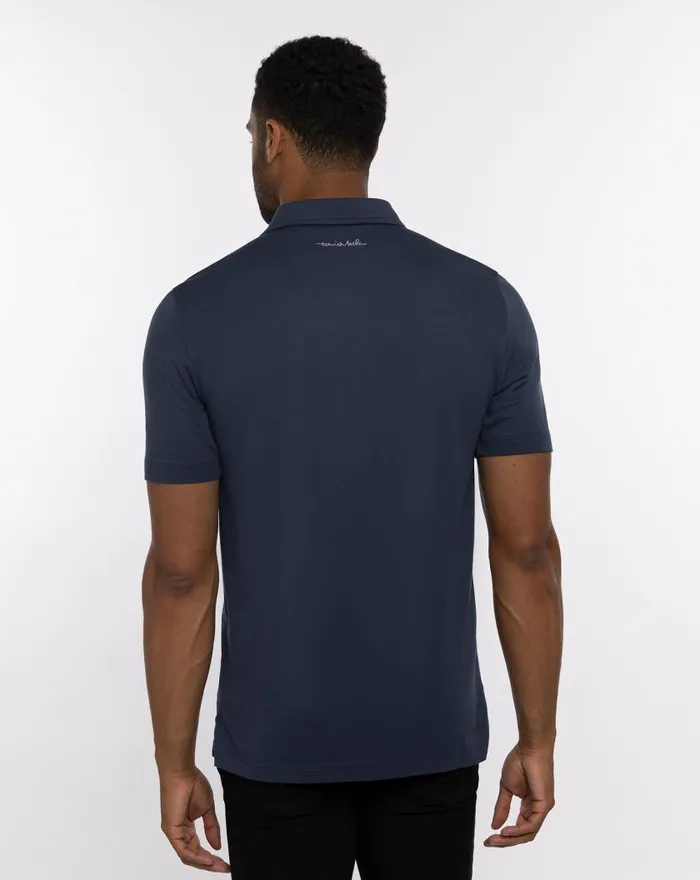 Men TOUR GUIDE POLO Blue Nights TravisMathew Polos