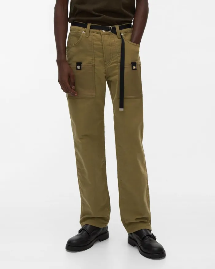Men Tracker Lo Easy Jean Pale Moss Helmut Lang Pants