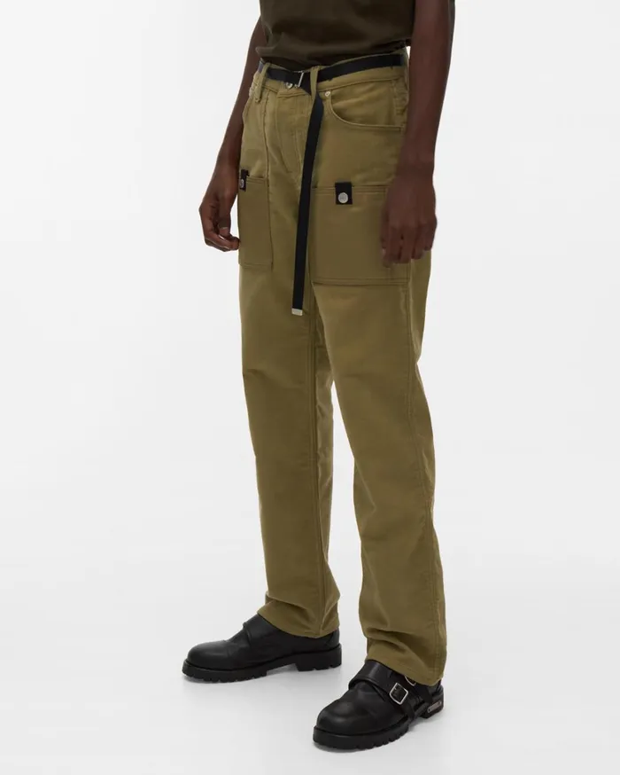 Men Tracker Lo Easy Jean Pale Moss Helmut Lang Pants