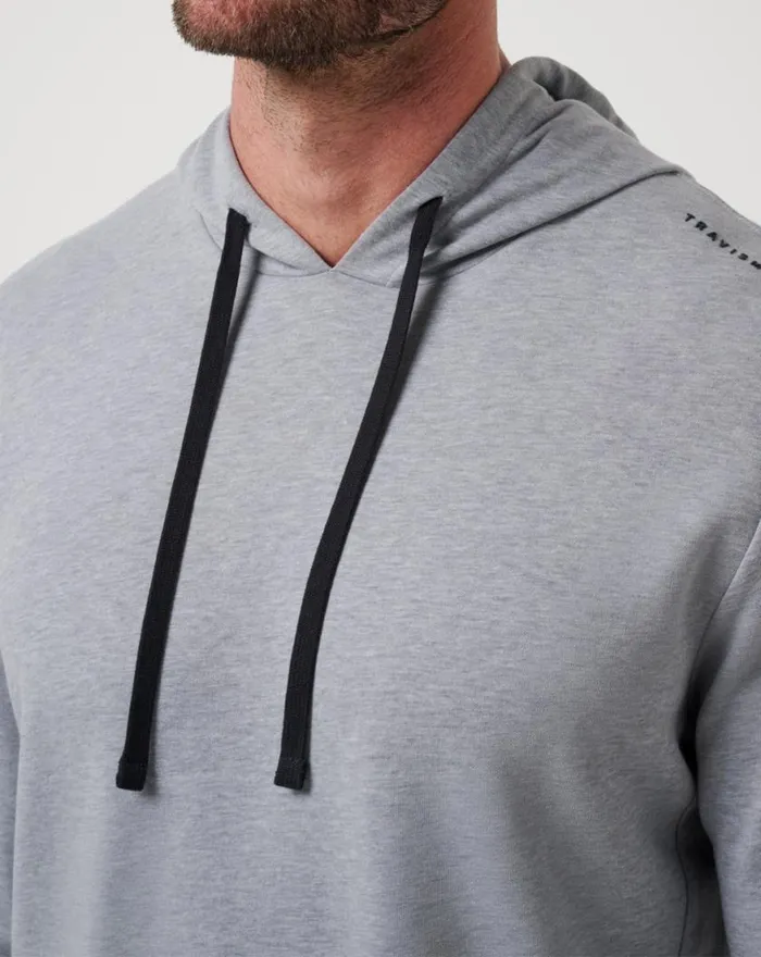 Men UPGRADED TECH HOODIE Heather Grey TravisMathew Hoodies and Sweatshirts
