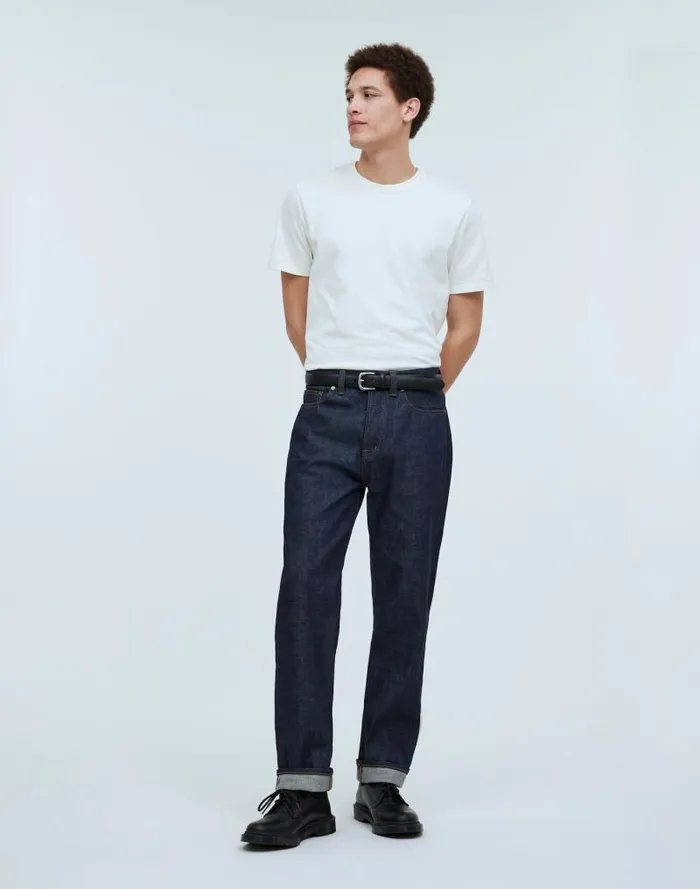 Men Vintage Relaxed Straight Jeans In Raw Selvedge Raw Selvedge Madewell Jeans Men Vintage Relaxed Straight Jeans In Raw Selvedge Raw Selvedge Madewell Jeans