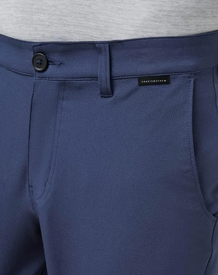Men WANDERLUST SHORT 9IN Mood Indigo TravisMathew Shorts