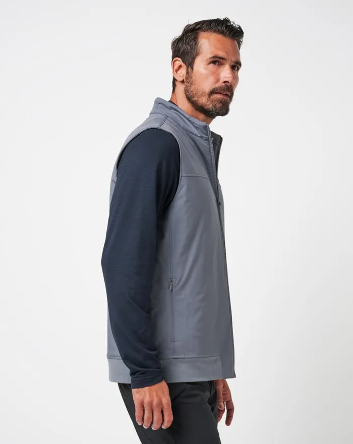 Men WANDERLUST VEST Quiet Shade TravisMathew Vests