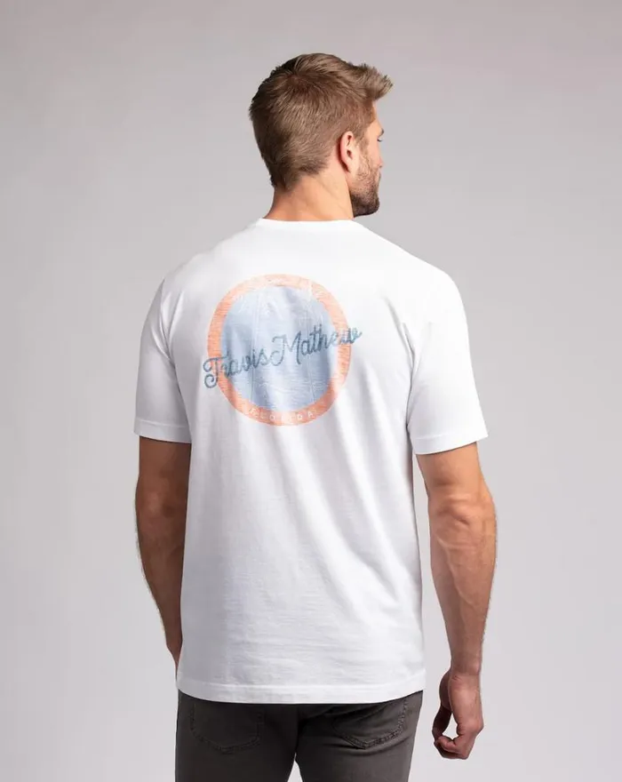 Men WHITE SANDS TEE White TravisMathew Tees
