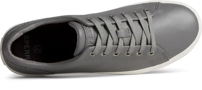MenWomen Striper II LLT Leather Sneaker Grey Sperry Sneakers