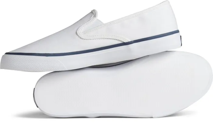 MenWomen Unisex Cloud Slip On Deck Sneaker White Sperry Sneakers