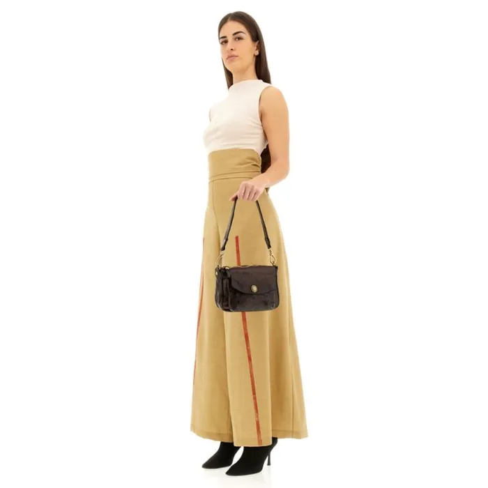 Mini Bags Women Campomaggi Ossidiana Brown Mini Bags Women Campomaggi Ossidiana Brown