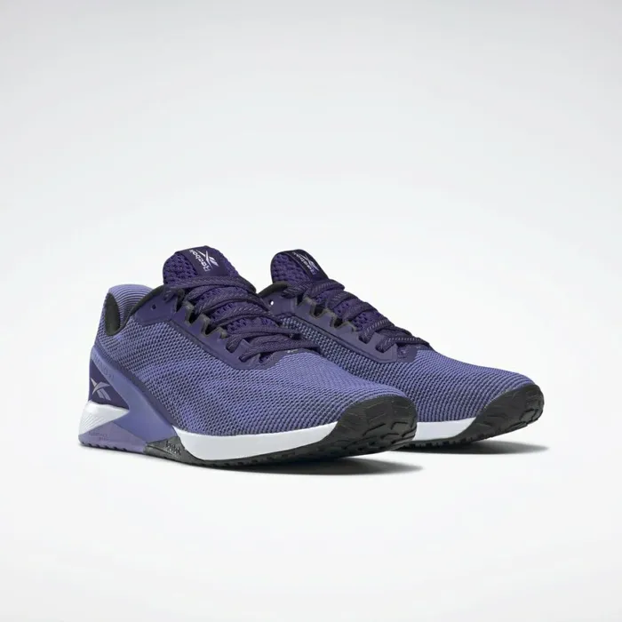 Nano Womens Reebok Nano X1 Grit Training Shoes Dark Orchid Core Black Hyper Purple