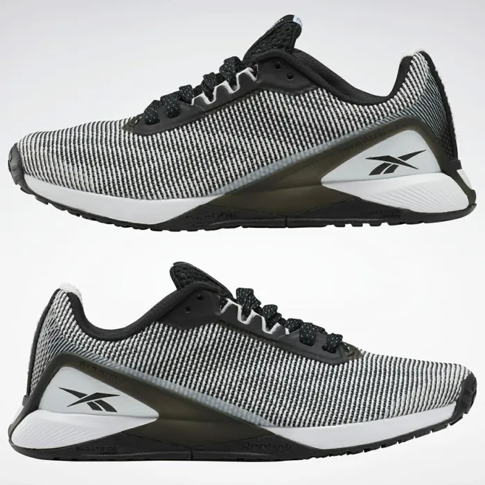 Nano Womens Reebok Nano X1 Grit Training Shoes Ftwr White Core Black Pure Grey 5