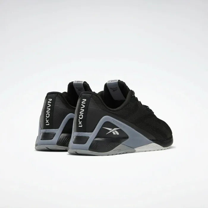 Nano Womens Reebok Nano X1 Training Shoes Black Cool Shadow Cold Grey 4