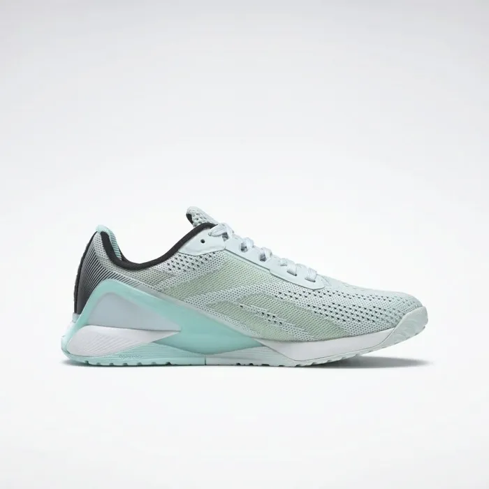 Nano Womens Reebok Nano X1 Training Shoes Chalk Blue Digital Glow White