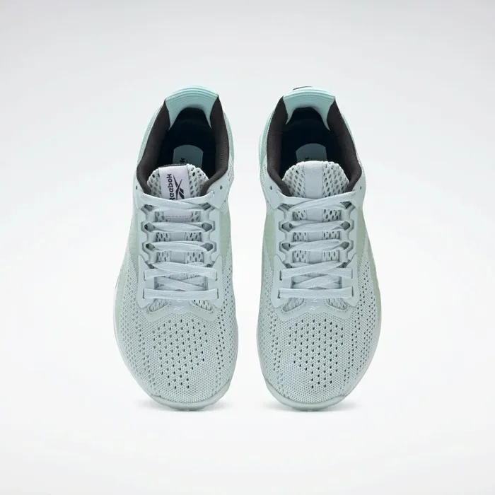 Nano Womens Reebok Nano X1 Training Shoes Chalk Blue Digital Glow White