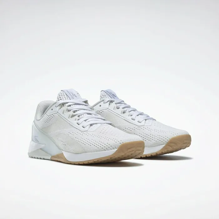Nano Womens Reebok Nano X1 Training Shoes Ftwr White True Grey 1 Reebok Rubber Gum01