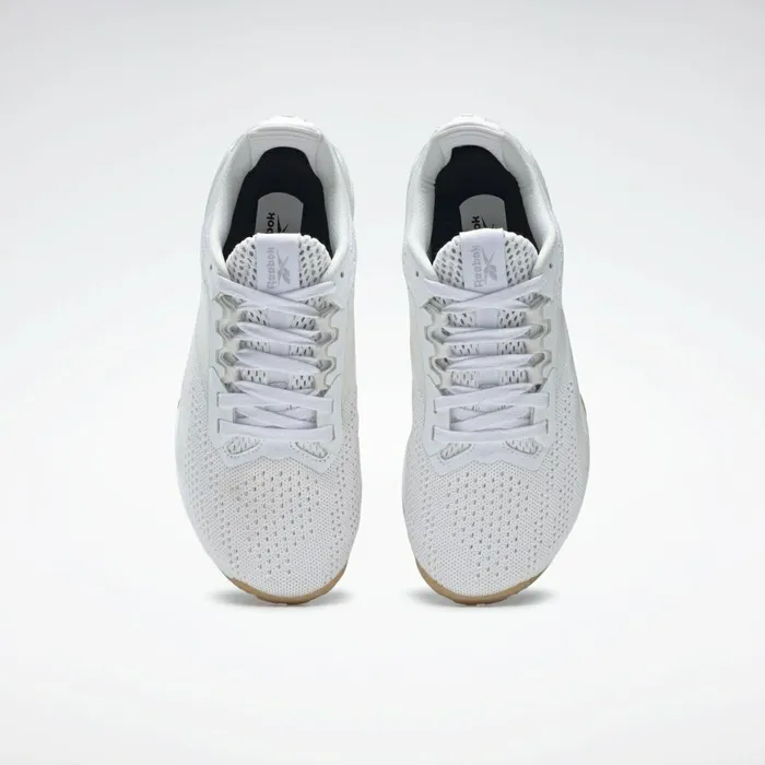 Nano Womens Reebok Nano X1 Training Shoes Ftwr White True Grey 1 Reebok Rubber Gum01