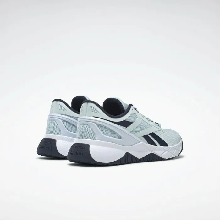 Nano Womens Reebok Nanoflex TR Training Shoes Chalk Blue Vector Navy Ftwr White