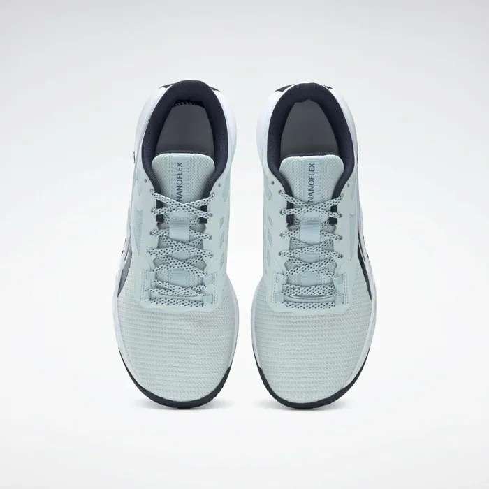 Nano Womens Reebok Nanoflex TR Training Shoes Chalk Blue Vector Navy Ftwr White