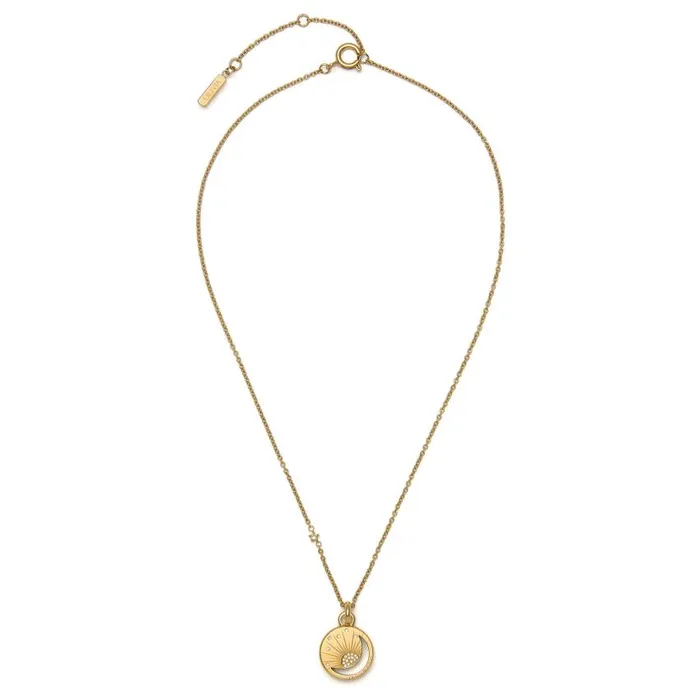Necklaces Women Olivia Burton Celestial Sun Gold Plated Pendant Necklace
