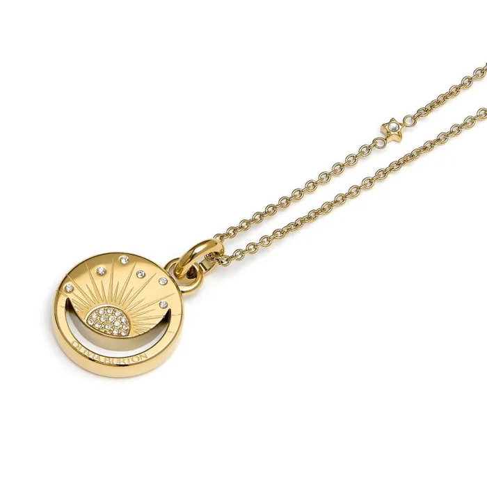 Necklaces Women Olivia Burton Celestial Sun Gold Plated Pendant Necklace