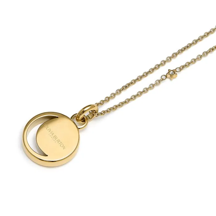 Necklaces Women Olivia Burton Celestial Sun Gold Plated Pendant Necklace