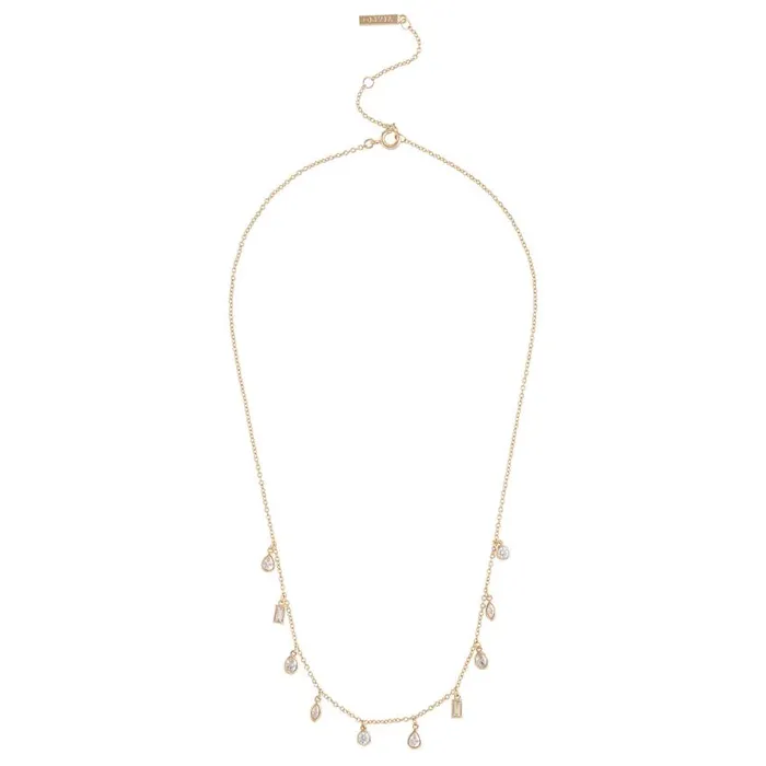 Necklaces Women Olivia Burton Gold Crystal Charm Necklace