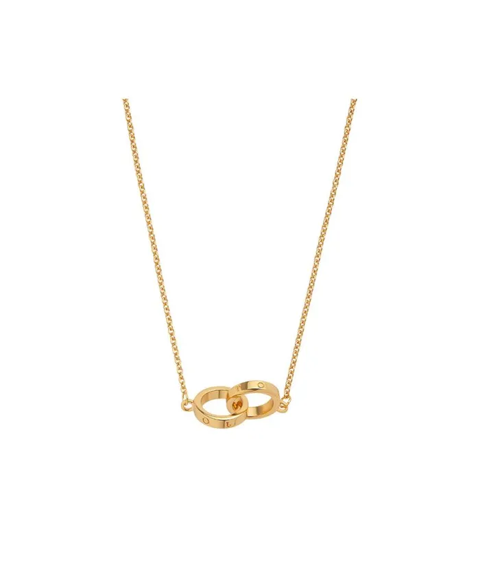 Necklaces Women Olivia Burton Gold Interlink Necklace