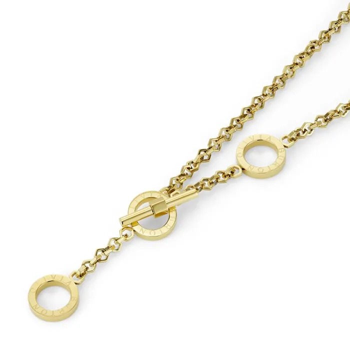 Necklaces Women Olivia Burton Honeycomb Toggle Gold Plated Necklace