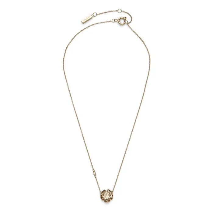 Necklaces Women Olivia Burton Tudor Rose Rose Gold Pendant Necklace