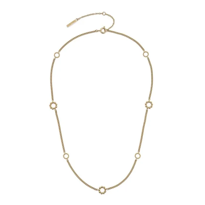 Necklaces Women Olivia Burton Vintage Bead Gold Necklace