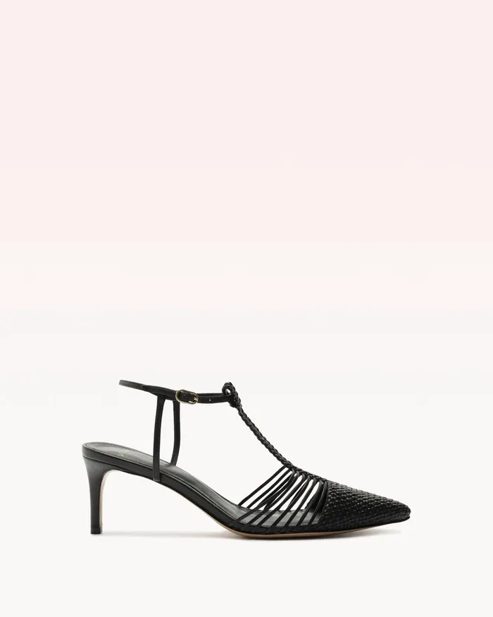 Nessa Woven 60 Black Women Alexandre Birman Pumps