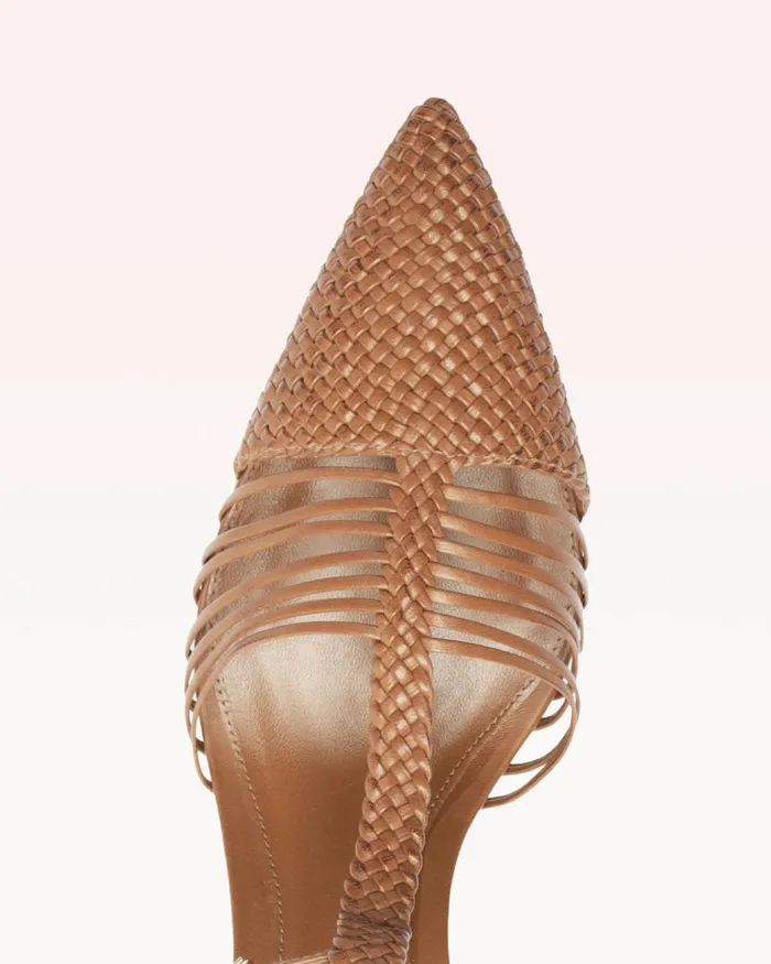 Nessa Woven 60 Espresso Women Alexandre Birman Pumps