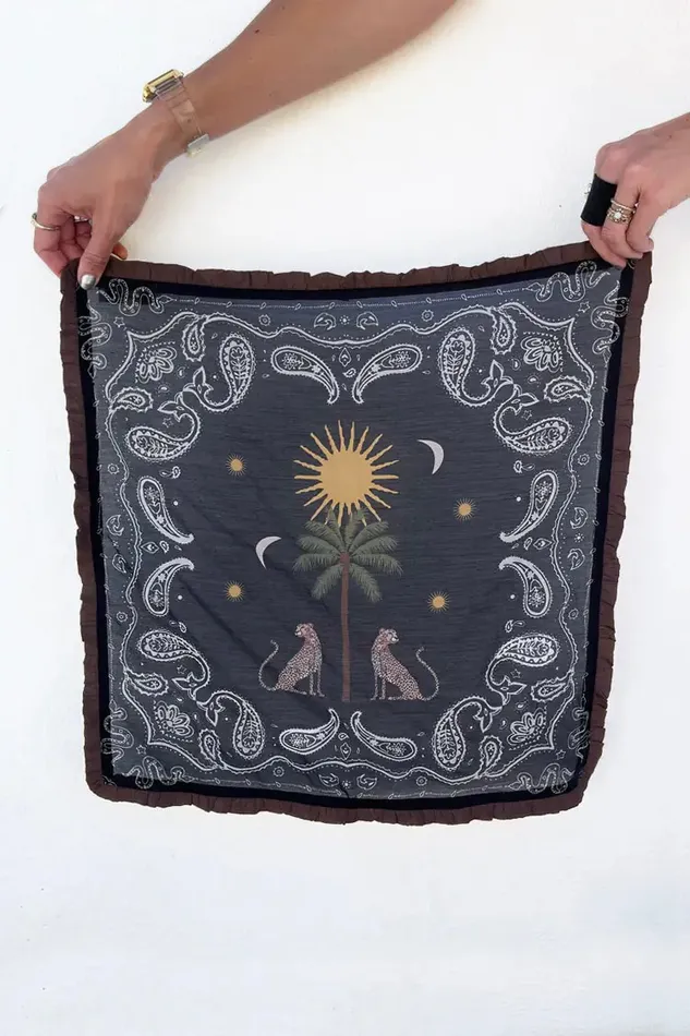 Never Fully Dressed Accessories Running Wild Bandana With Ruffle 8211 Women