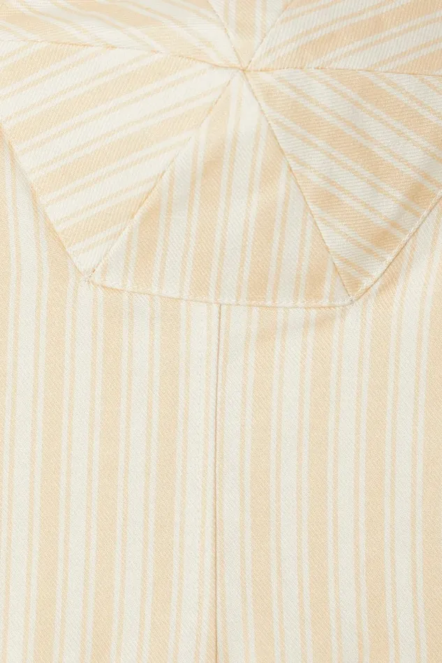 Never Fully Dressed CoOrds Butter Yellow Stripe Imogen Top 8211 Women