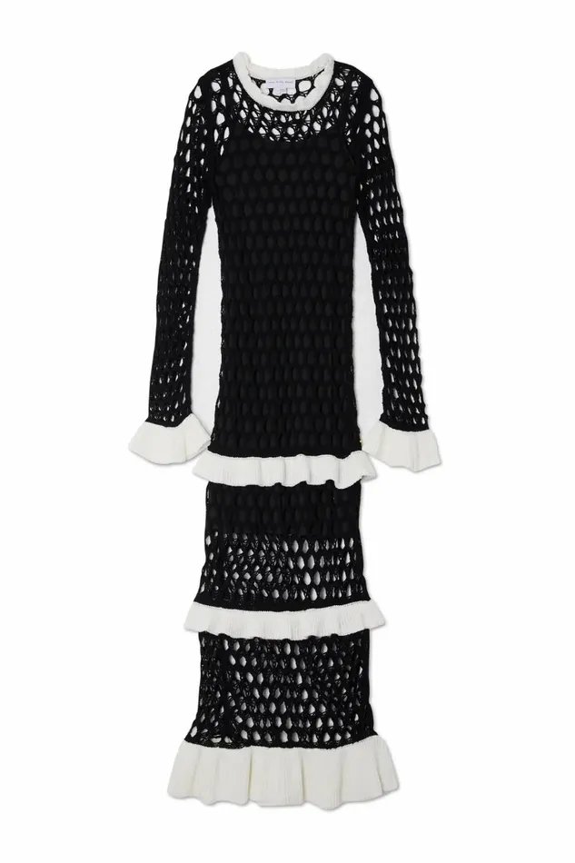 Never Fully Dressed Knitwear Mono Crochet Chloe Dress 8211 Women