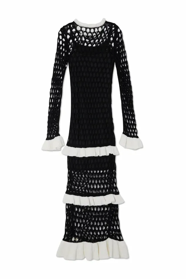 Never Fully Dressed Knitwear Mono Crochet Chloe Dress 8211 Women