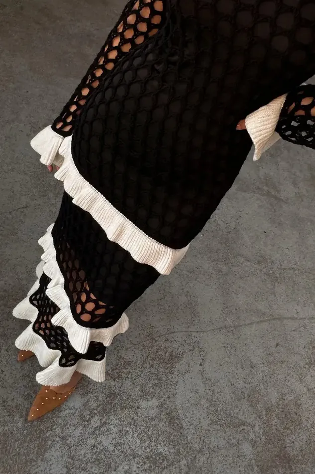Never Fully Dressed Knitwear Mono Crochet Chloe Dress 8211 Women