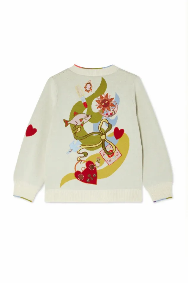 Never Fully Dressed Knitwear Multi Enchanted Cardigan 8211 Women