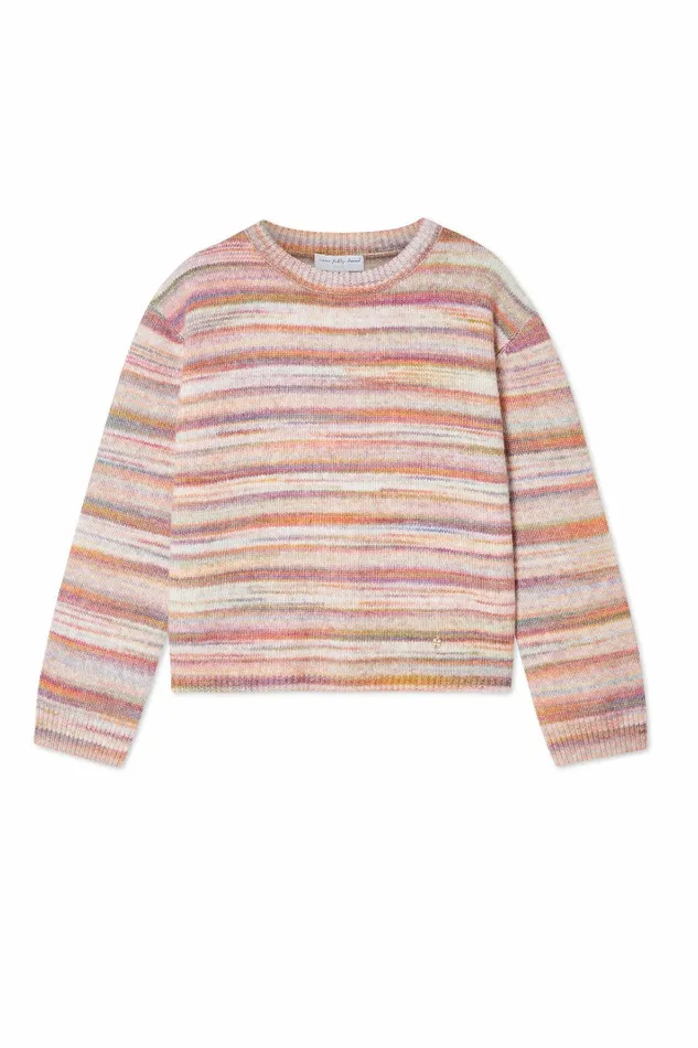 Never Fully Dressed Knitwear Multi Stripe Jumper 8211 Women