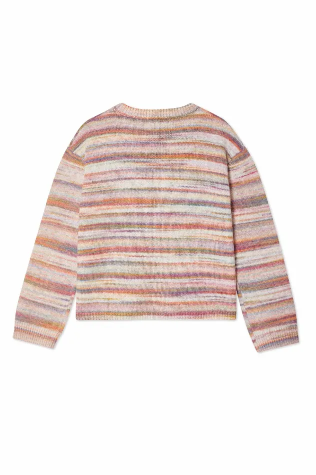 Never Fully Dressed Knitwear Multi Stripe Jumper 8211 Women