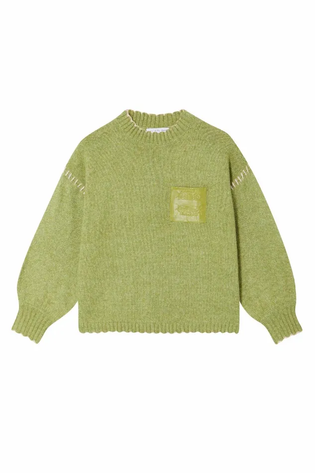 Never Fully Dressed Knitwear Olive Virgo Jumper 8211 Women