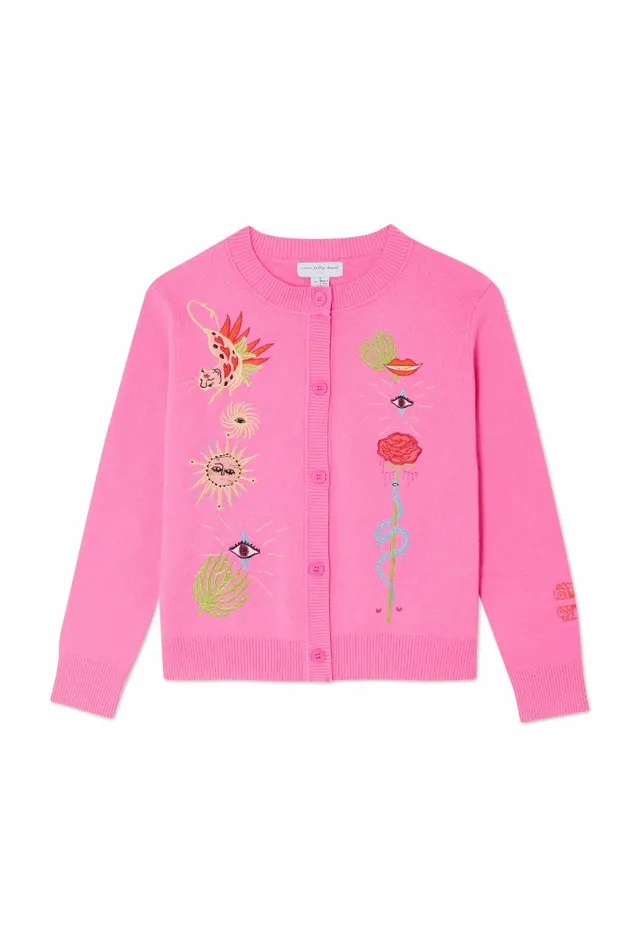 Never Fully Dressed Knitwear Pink Enchanted Cardigan 8211 Women