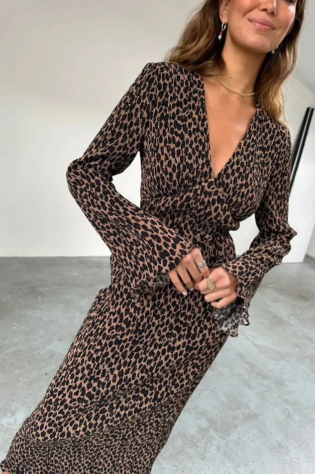 Never Fully Dressed Leopard Print Leopard Celeste Dress 8211 Women