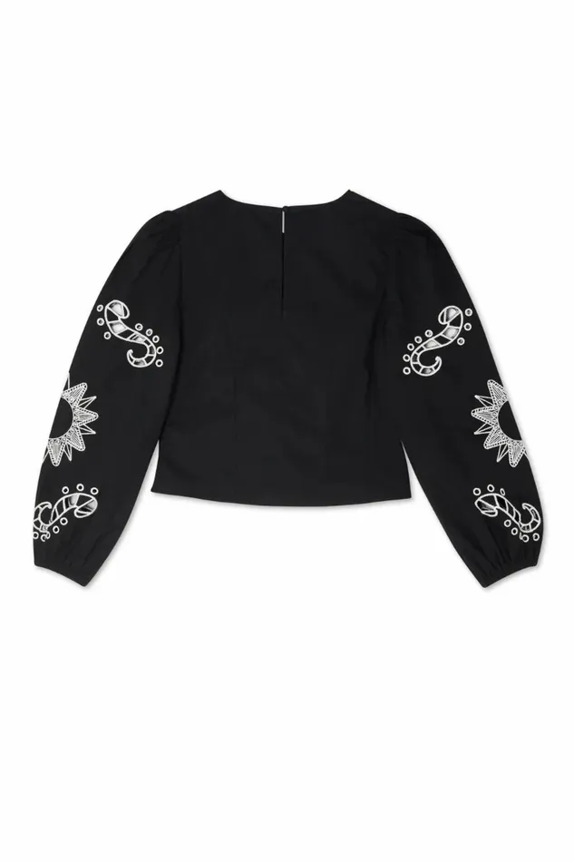Never Fully Dressed Modest Dressing Black Enchanted Lillie Top 8211 Women