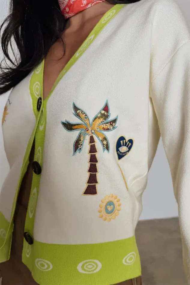 Never Fully Dressed Newness Cream Charms Forrest Cardigan 8211 Women