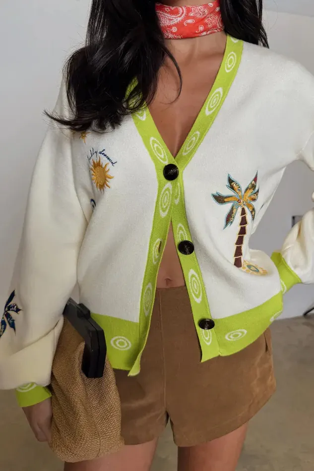 Never Fully Dressed Newness Cream Charms Forrest Cardigan 8211 Women