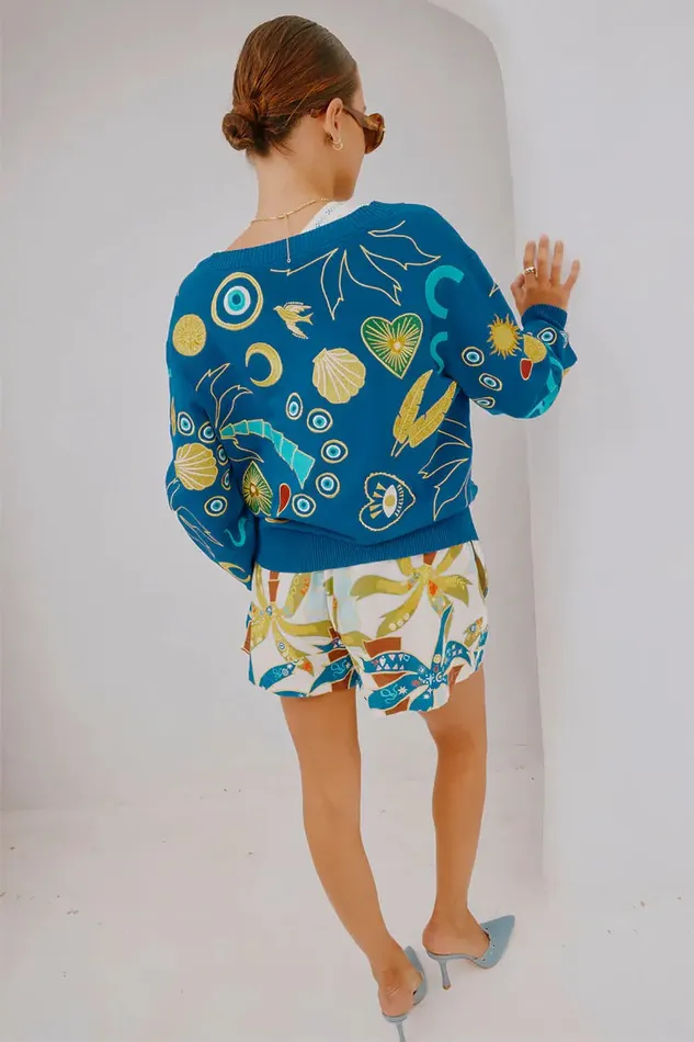 Never Fully Dressed Newness Palm Elissa Shorts 8211 Women