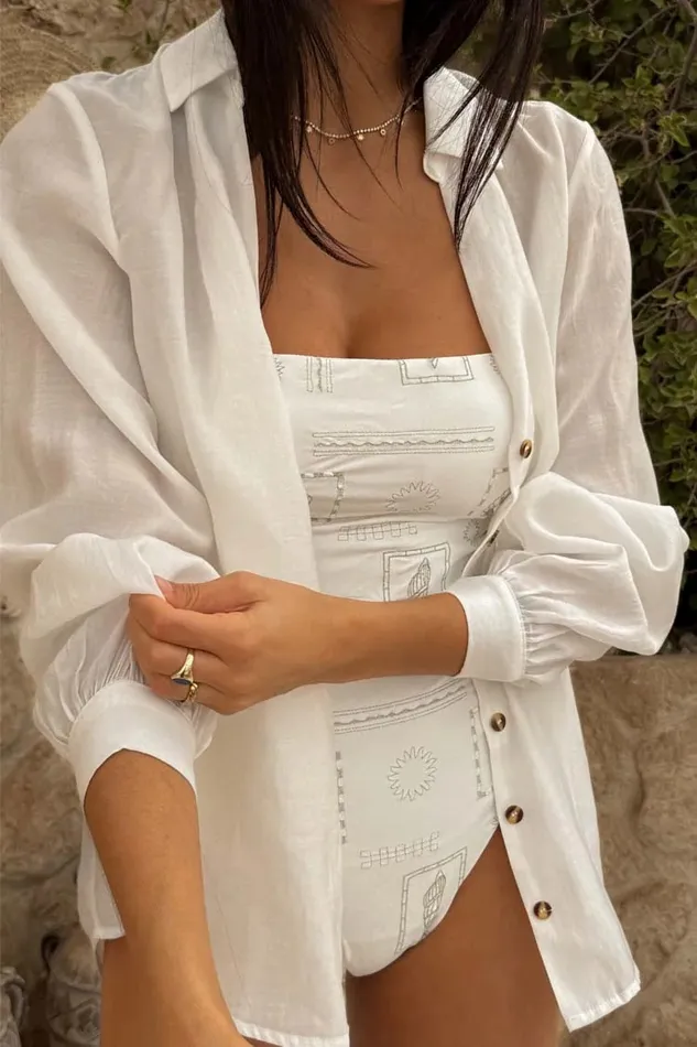 Never Fully Dressed Newness White Miley Shirt 8211 Women